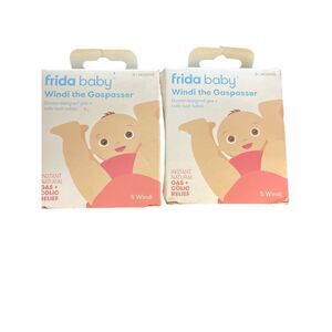 2 Frida Baby Windi the Gaspasser Gas &‎ Colic Relief for Infants (5 Pack) M-02